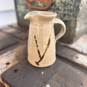 Stoneware Cream Ceramic Creamer